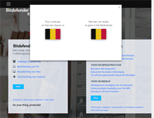 Tablet Screenshot of bitdefender.be