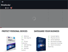 Tablet Screenshot of bitdefender.in