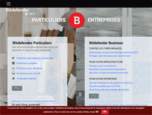 Tablet Screenshot of bitdefender.fr